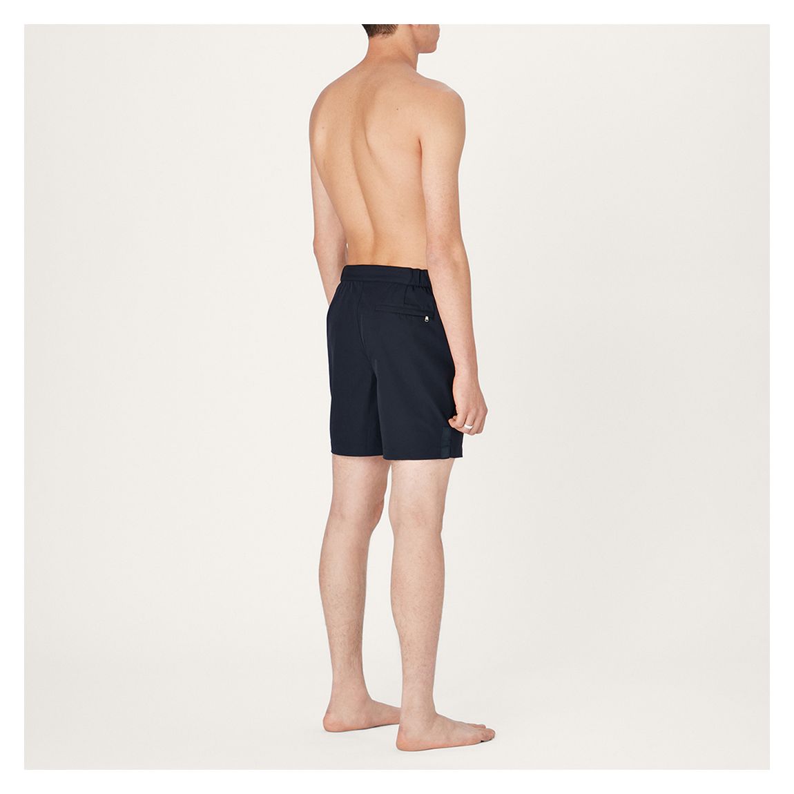 Navy Anywhere Swimming Trunks main product photo