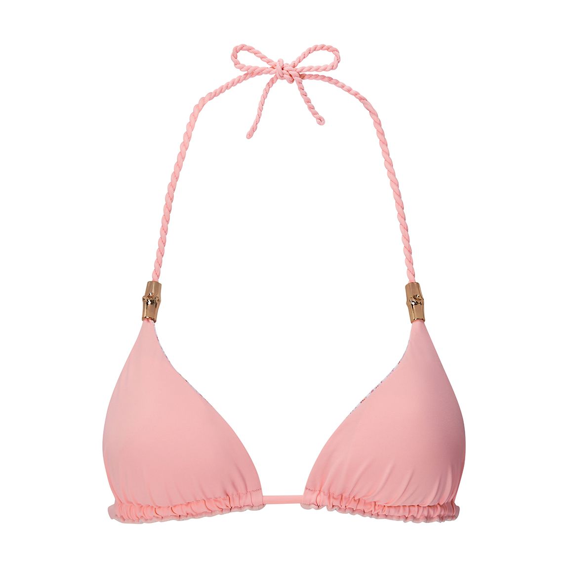 Pink & Multi Muskmelon Bay Reversible Triangle Top main product photo