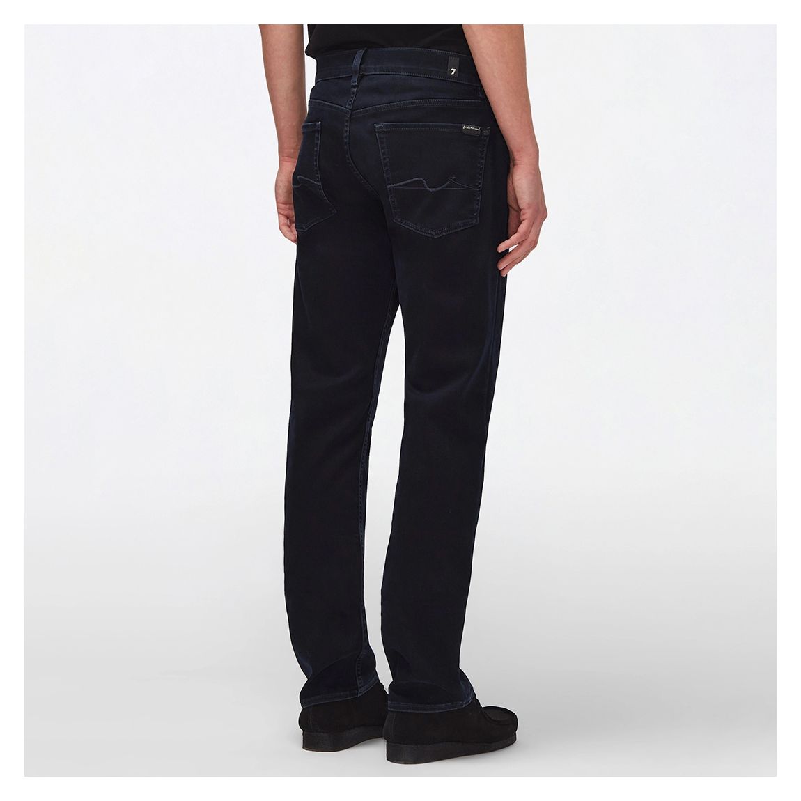 Dark Blue Straight Stretch Jeans main product photo