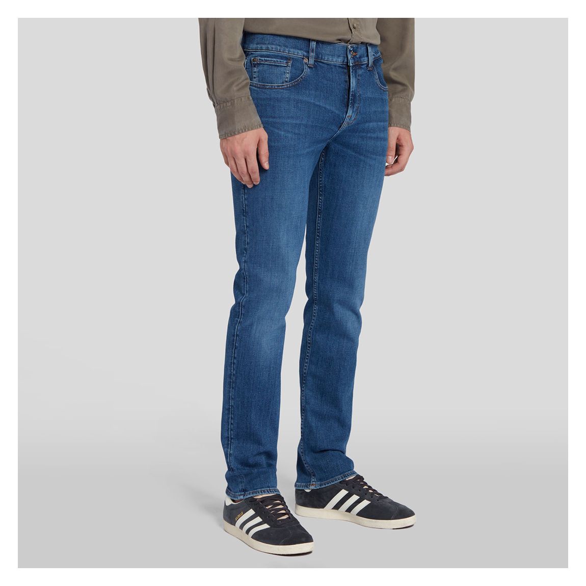 Dark Blue Slimmy Stretch Jeans main product photo