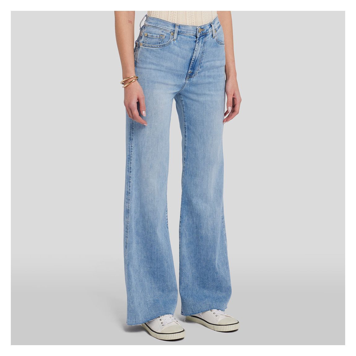 Blue Dojo Tailorless Flare Stretch Jeans main product photo