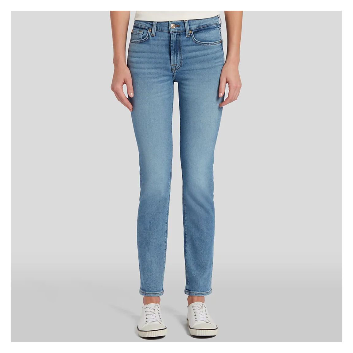 Blue Roxanne Slim Stretch Jeans main product photo