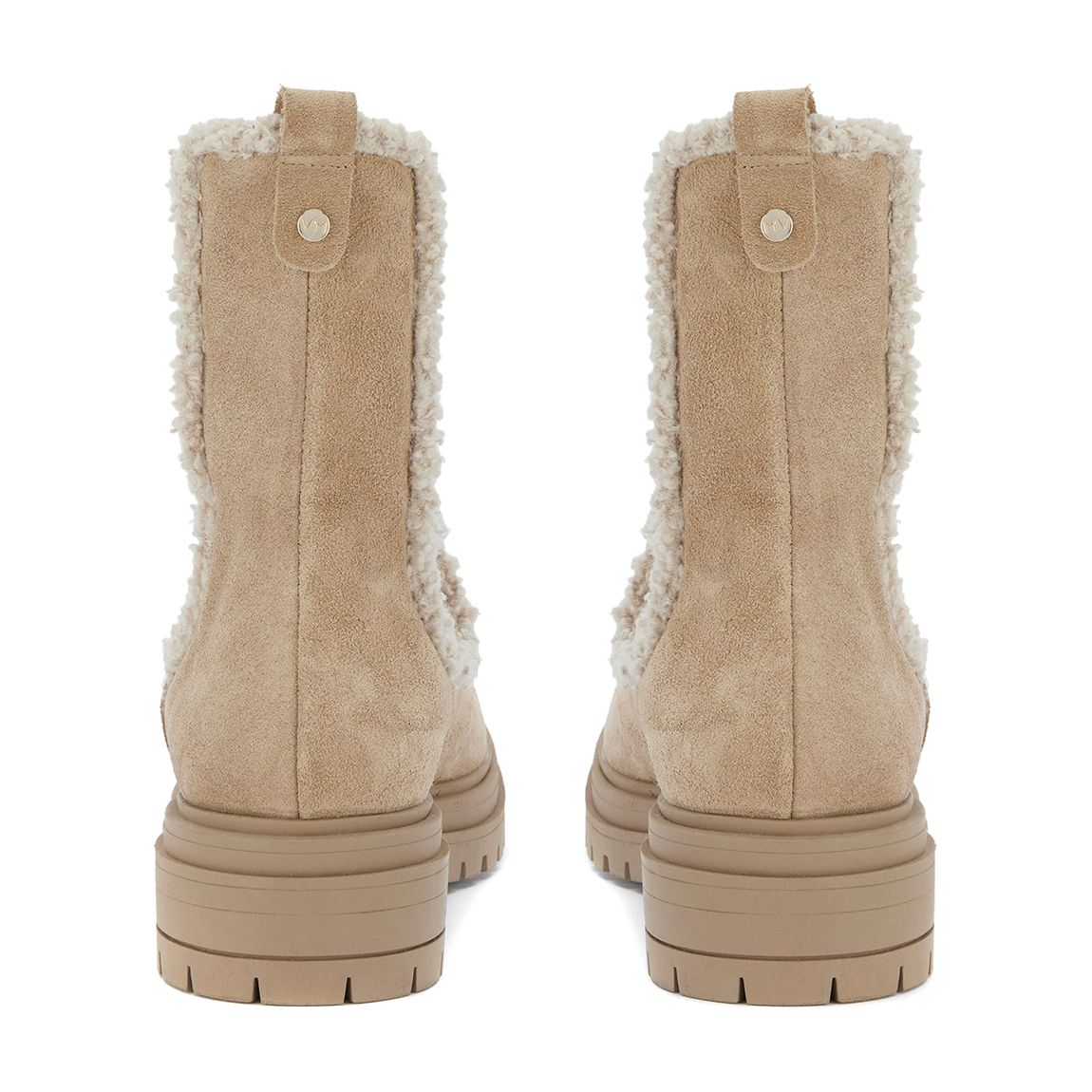 Neutral Suede Ankle Boots main product photo