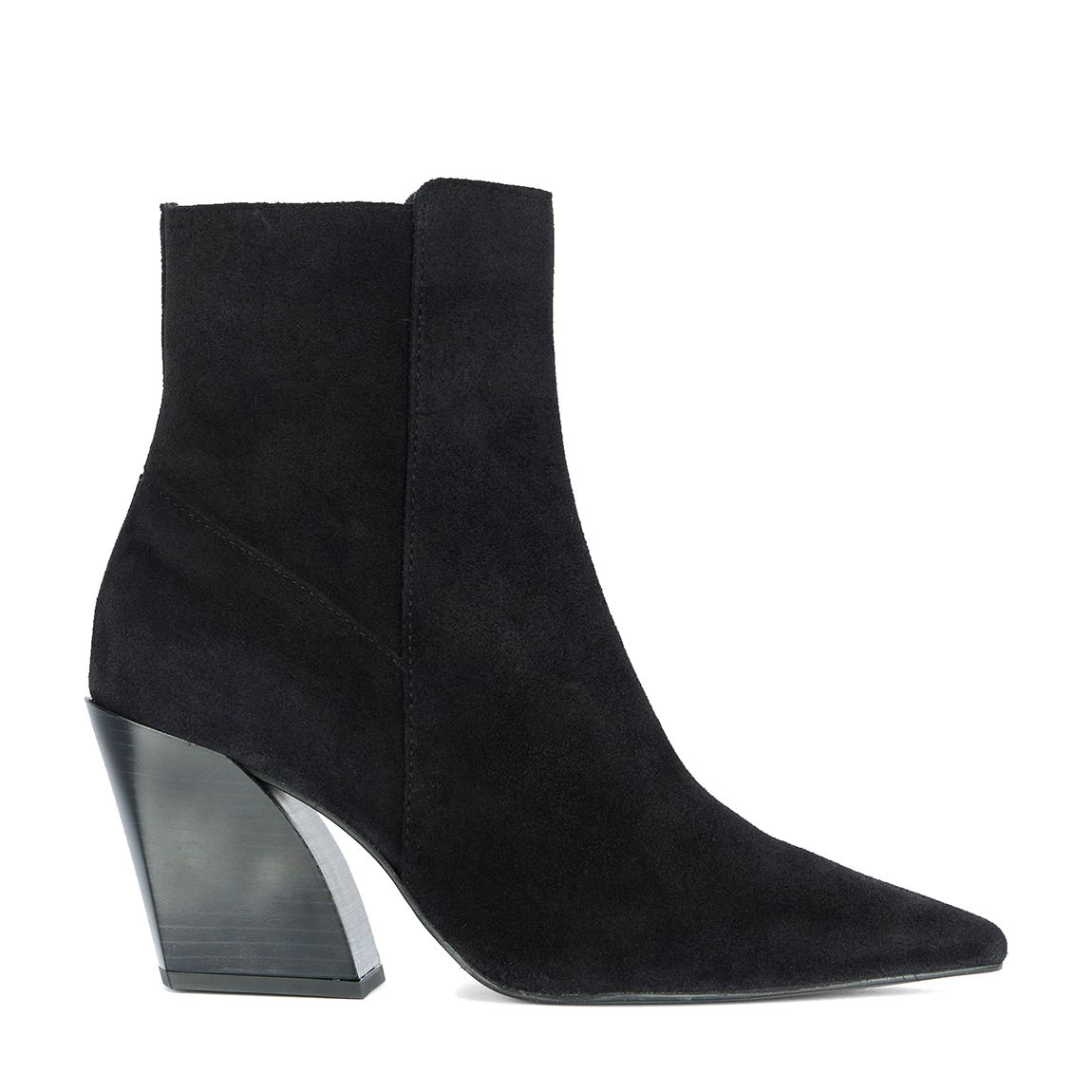 Black Suede Ankle Boots main product photo