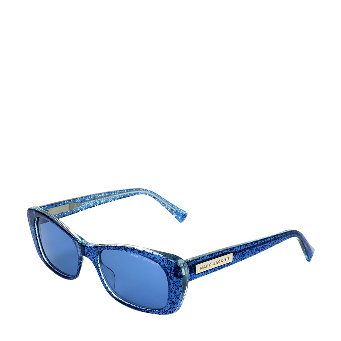 Black Glitter Square Sunglasses 51mm main product photo
