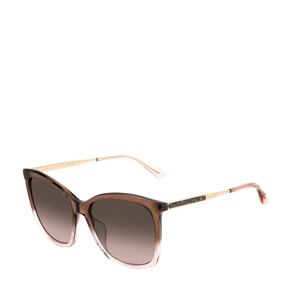 Brown Nude Square Sunglasses 57mm main product photo