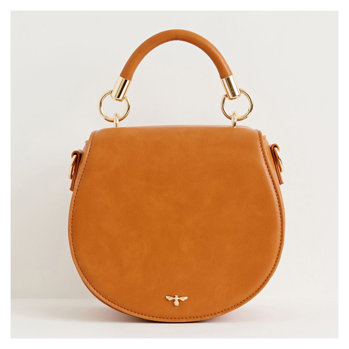 Tan Liberty Saddle Bag main product photo