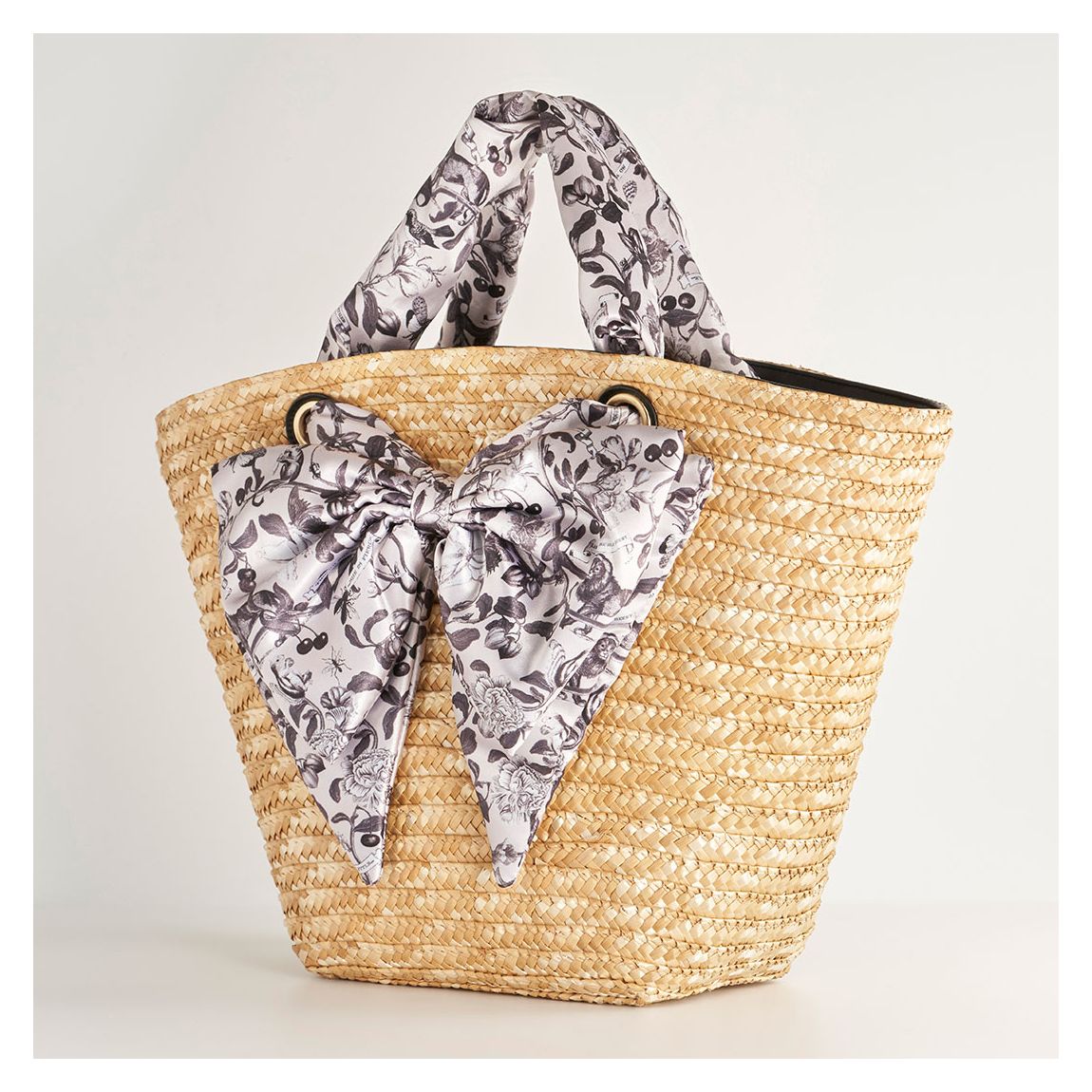 Raffia Tree Of Life Basket Bag main product photo