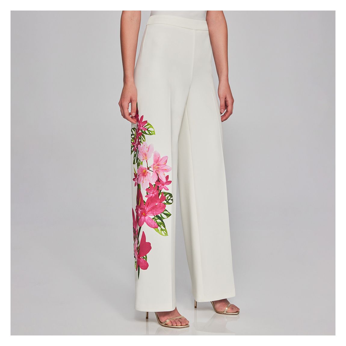 White with Pink Trouser main product photo