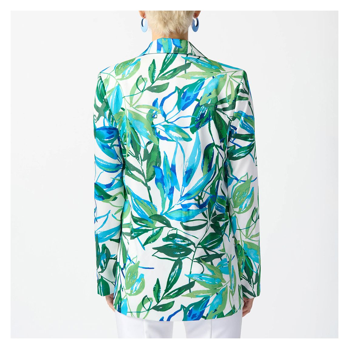 Green / Blue Floral Shirt main product photo