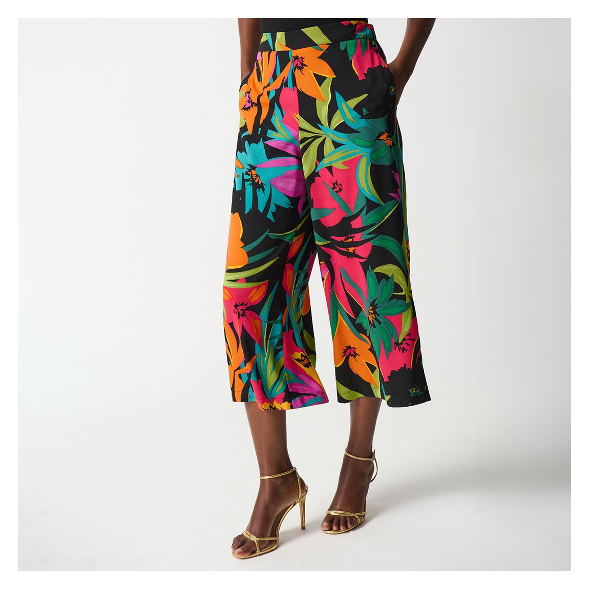 Printed Culotte Trouser main product photo