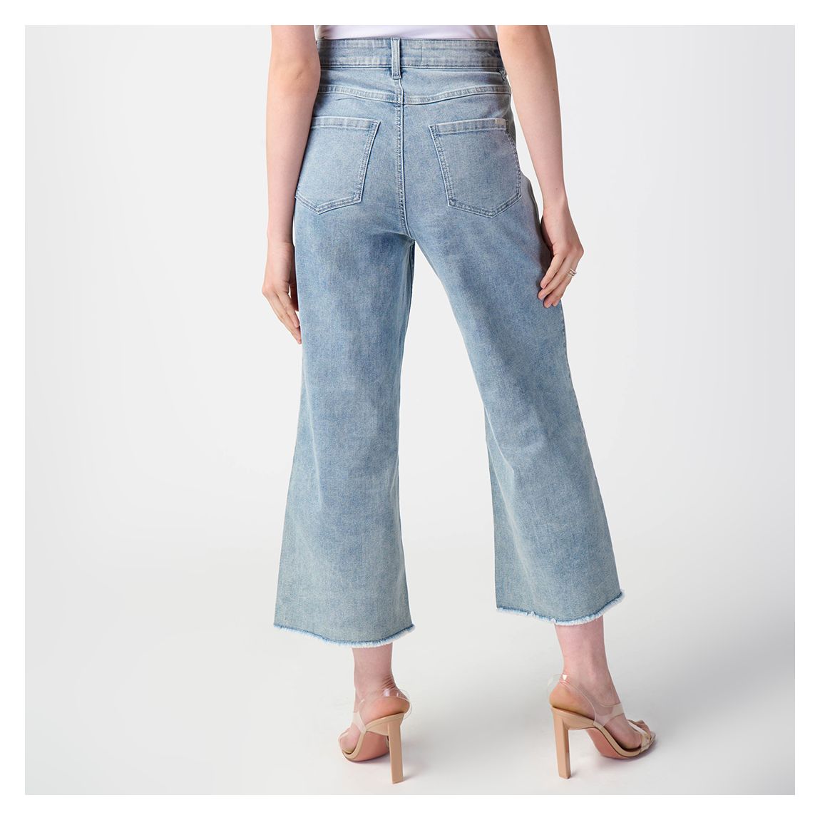 Washed Blue Kick Flare Jean main product photo