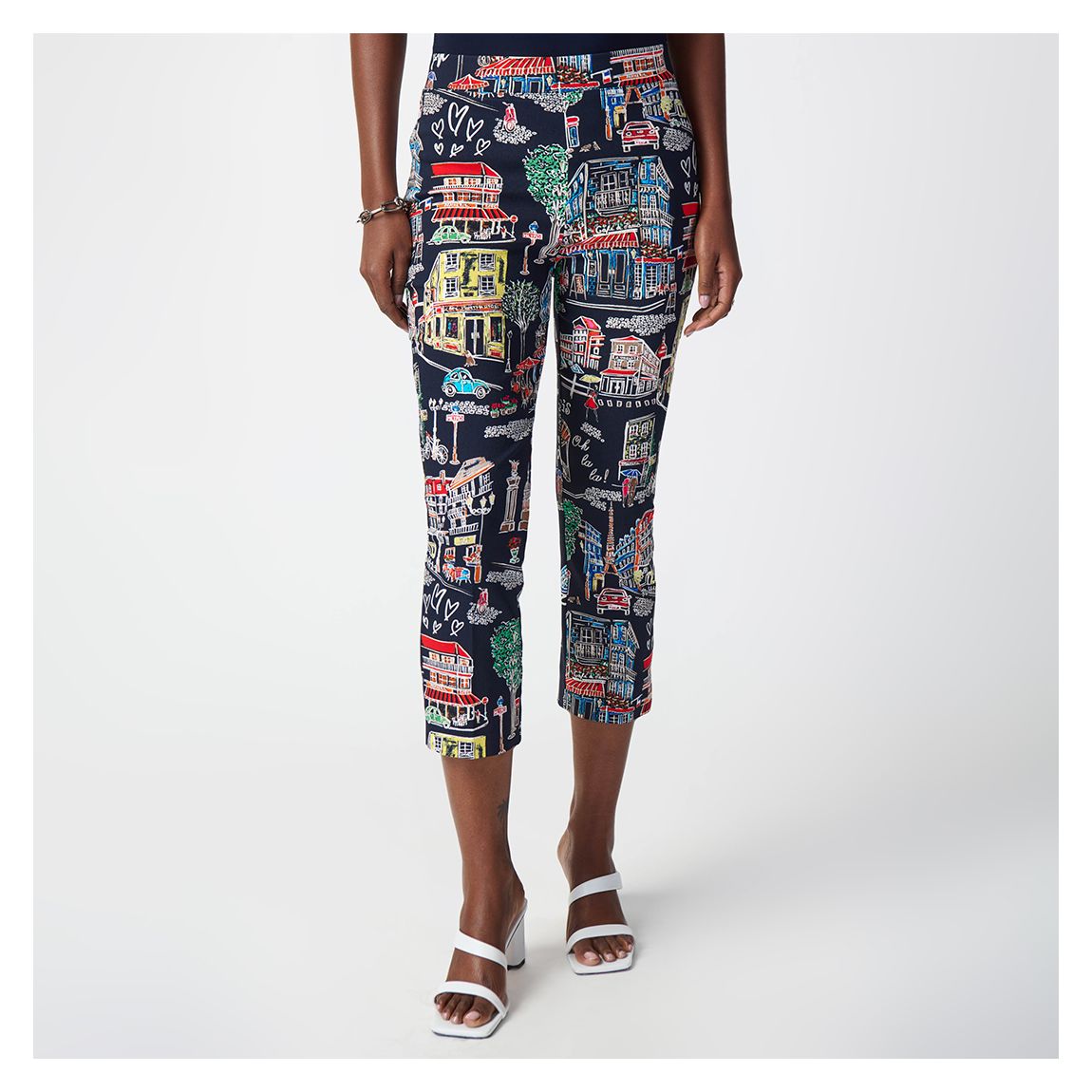 Black Red Printed Trouser main product photo