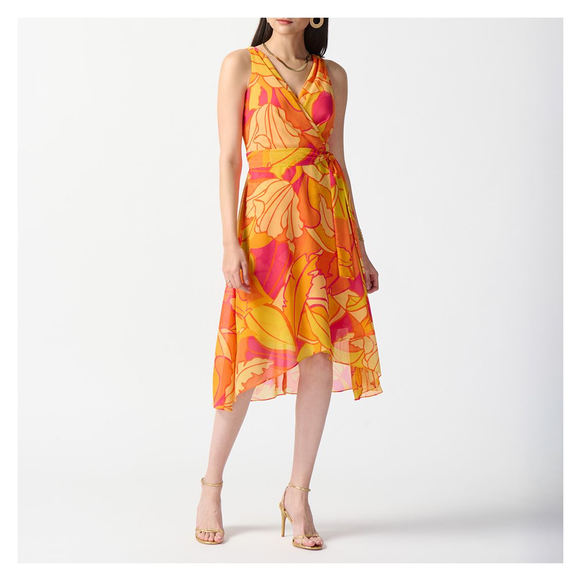 Pink / Orange Swing Dress main product photo