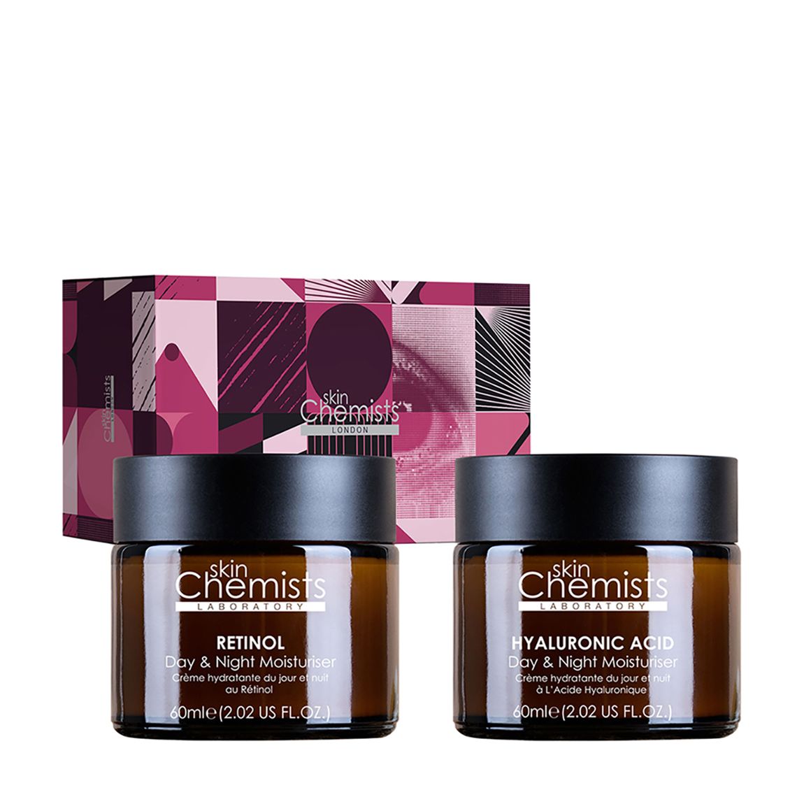 Retinol Moisturiser & Hyaluronic Acid Moisturiser main product photo