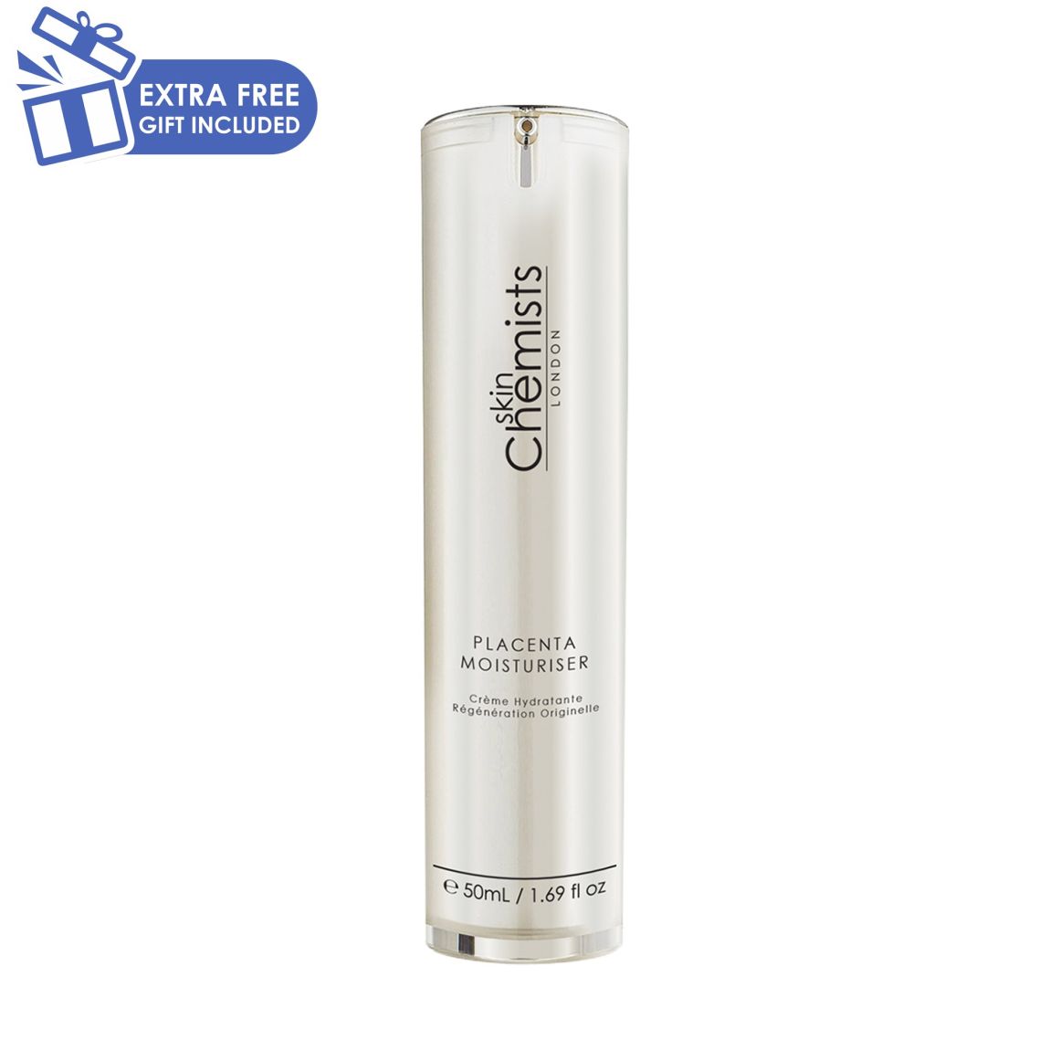 skinChemists Placenta Moisturiser 50ml main product photo