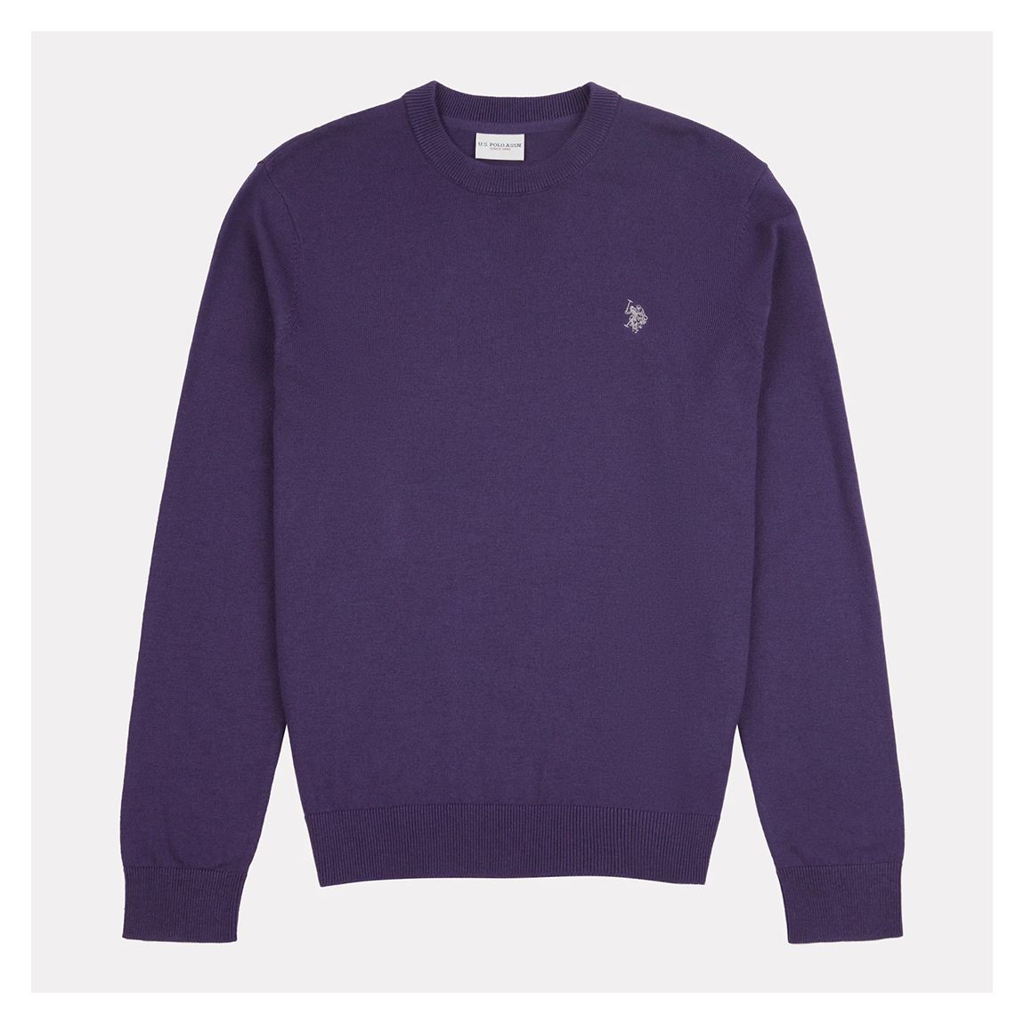 Purple Lightweight Cotton Blend Jumper main product photo