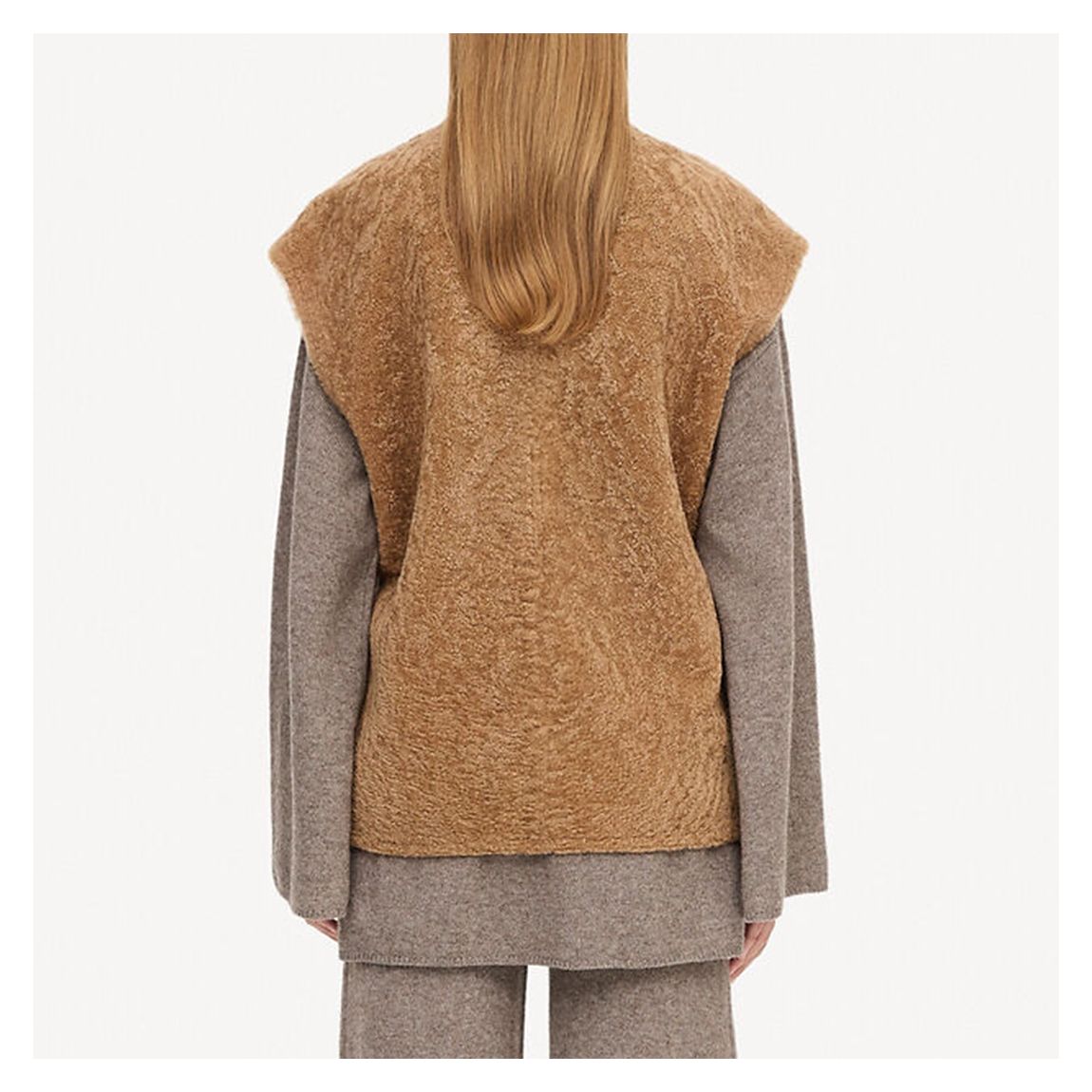 Brown Veronicas Fur Gilet main product photo