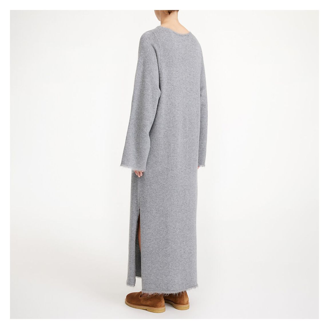 Grey Wool Blend Lovella Dress main product photo