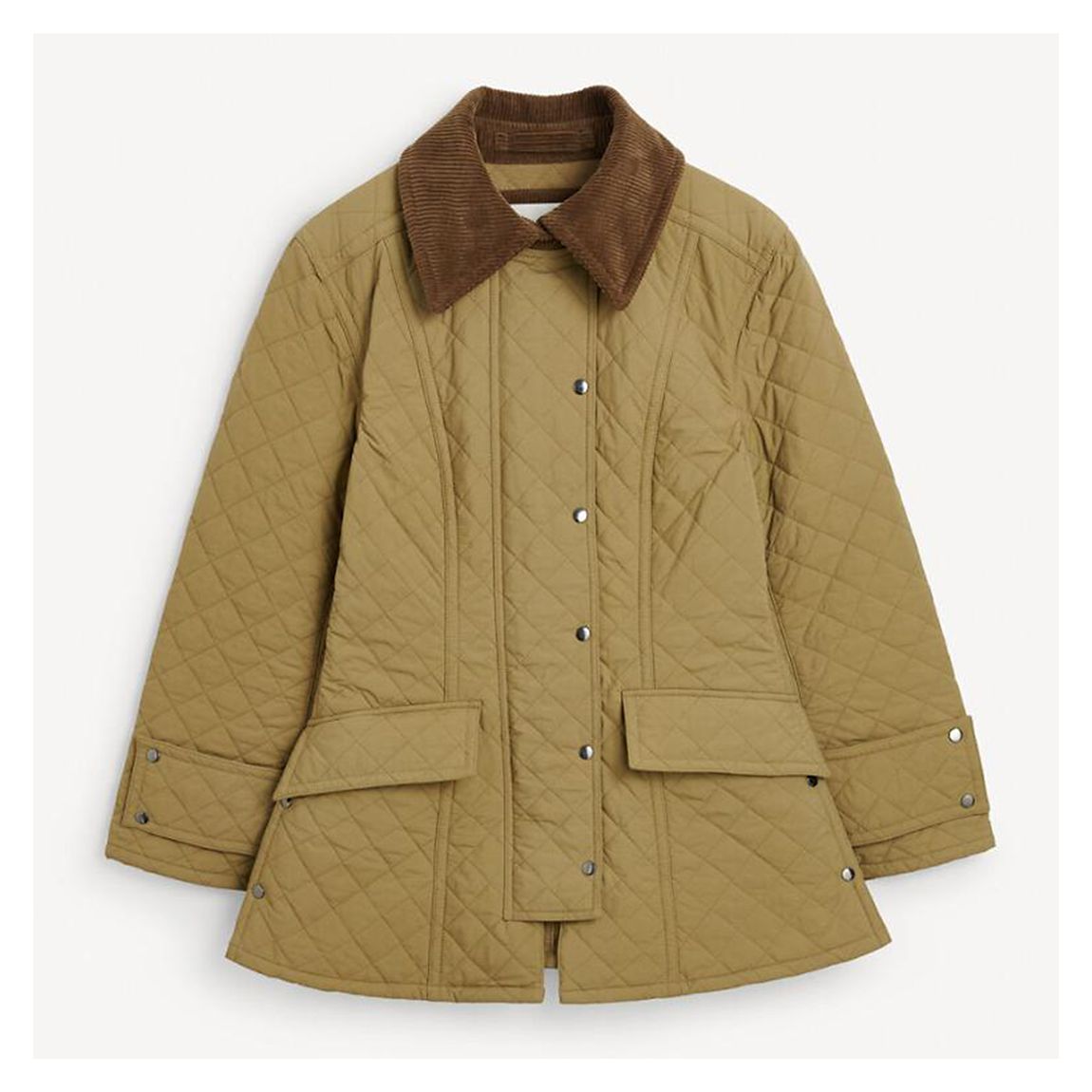 Beige Wivin Collared Jacket main product photo