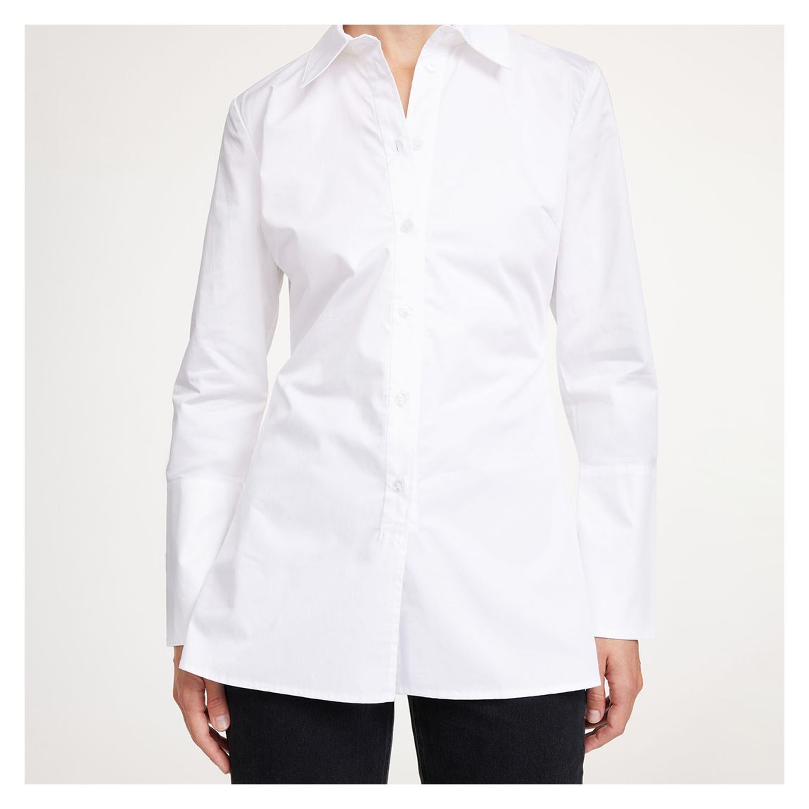 White Organic Cotton Padano Shirt main product photo