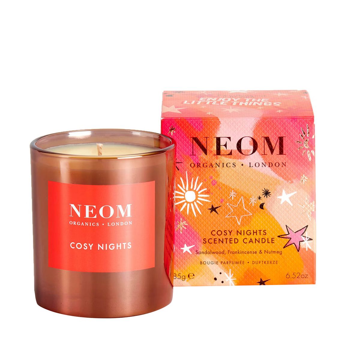 Cosy Nights 1 Wick Candle 185g main product photo