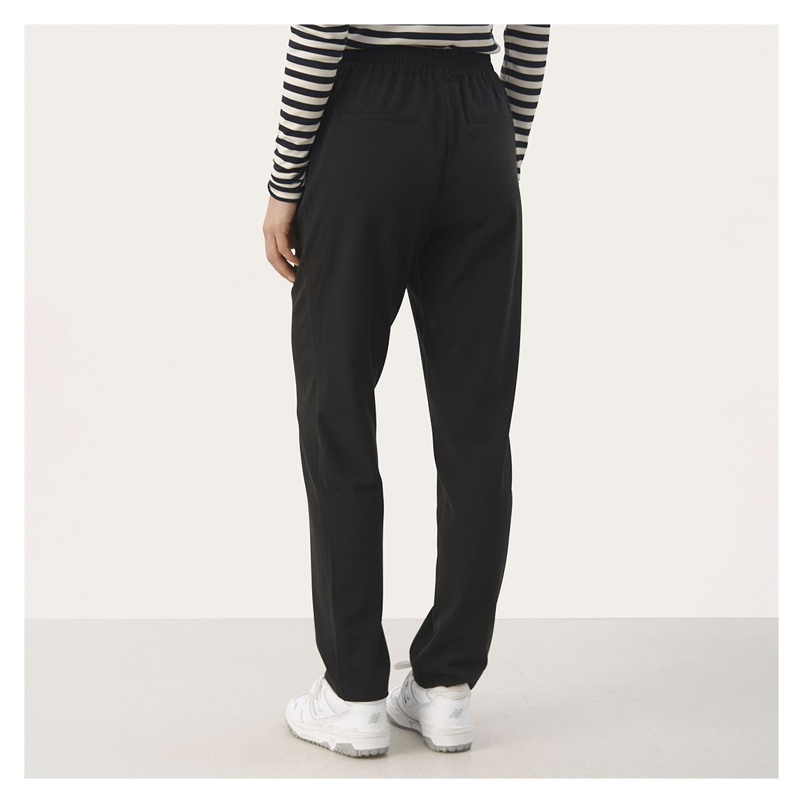 Black Alma Slim Trouser main product photo