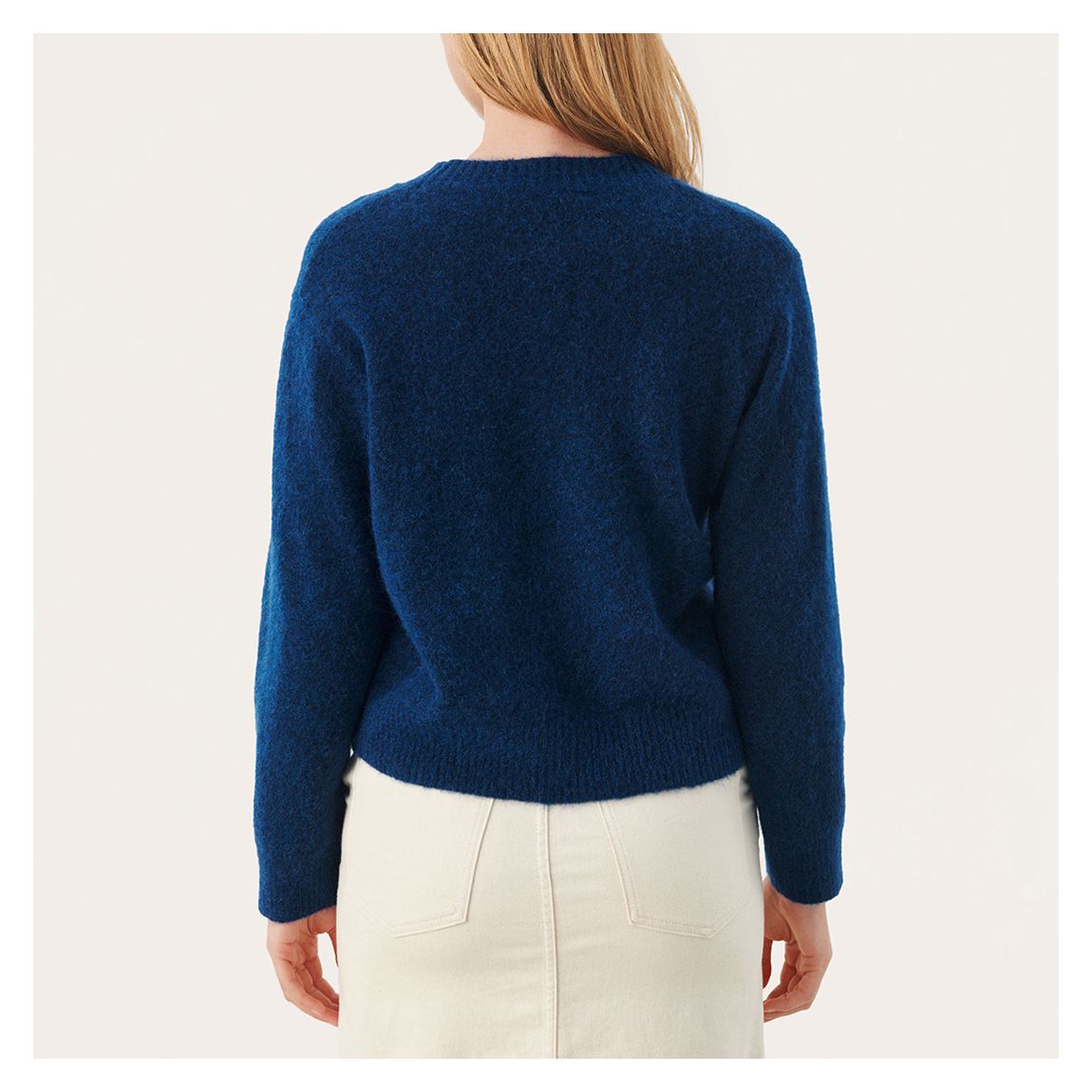 Blue Wool Blend Cila Jumper main product photo