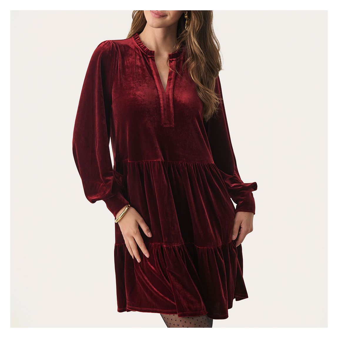 Red Long Dress main product photo