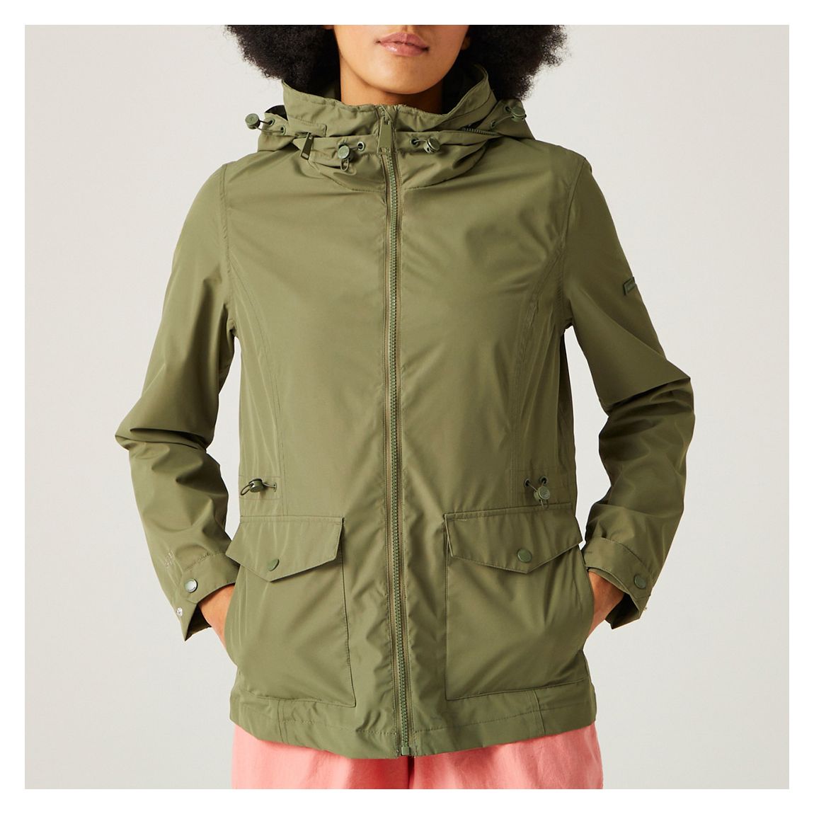 Khaki Navassa Waterproof Jacket main product photo