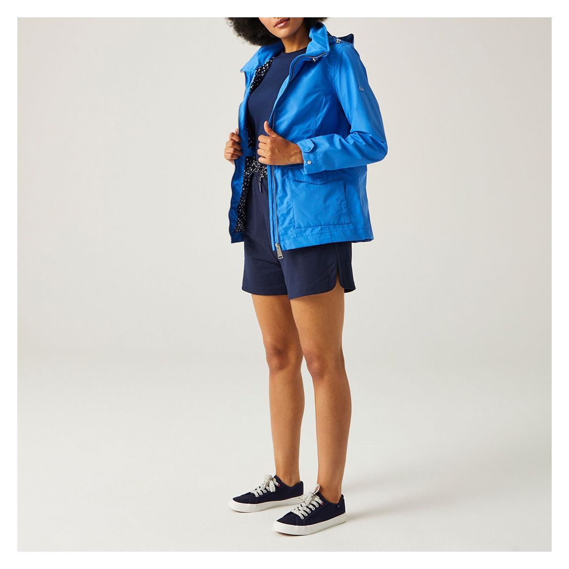 Blue Navassa Waterproof Jacket main product photo