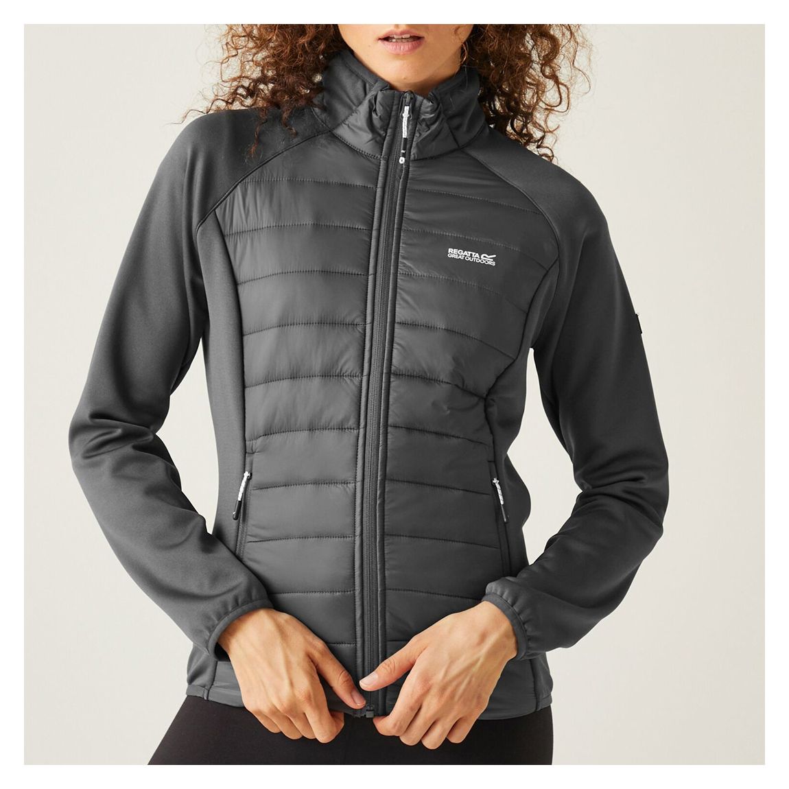 Grey Clumber Hybrid Jacket main product photo