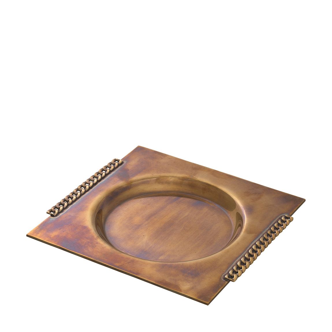 Tamar Tray, Vintage Brass main product photo