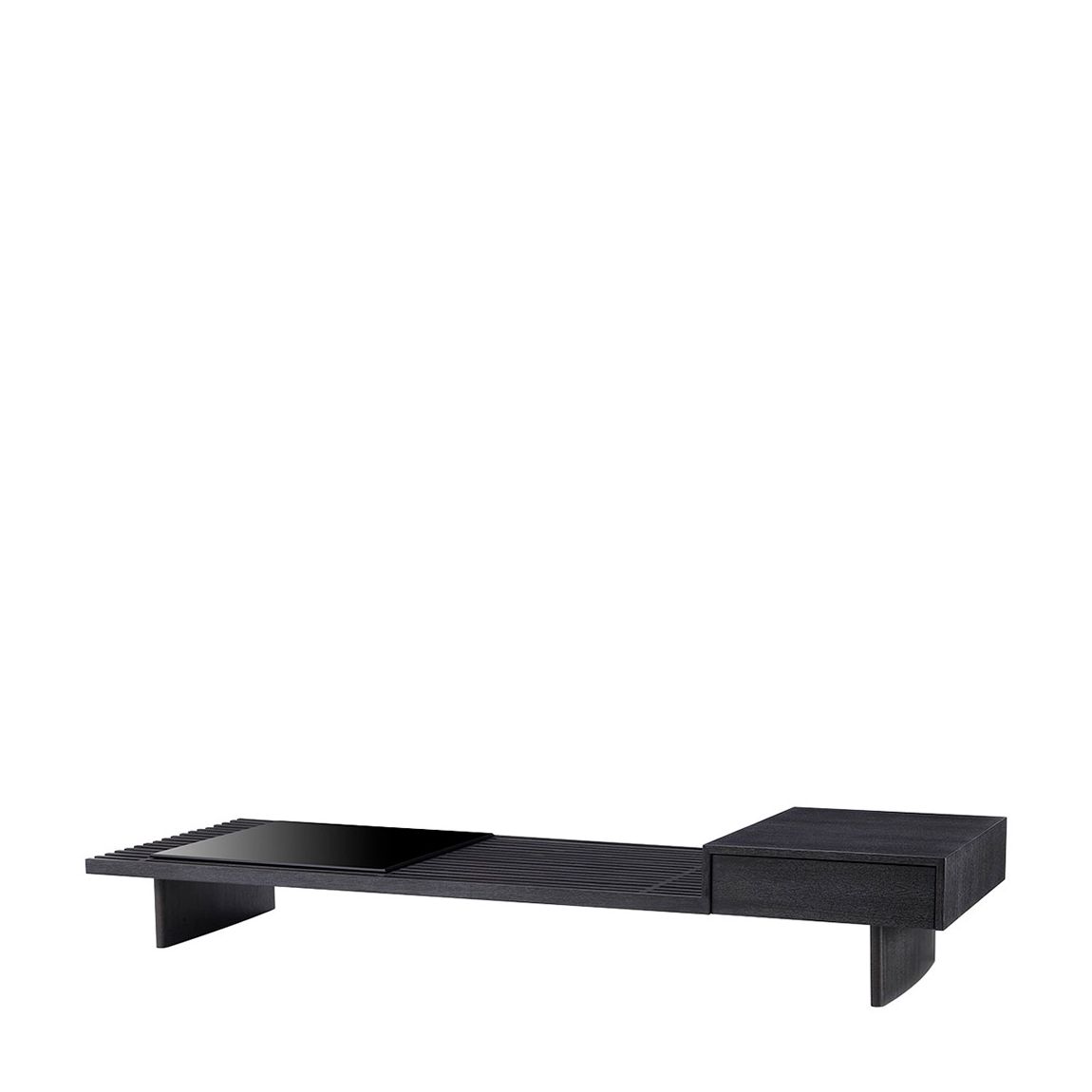 The Crest Coffee Table, Charcoal Grey main product photo