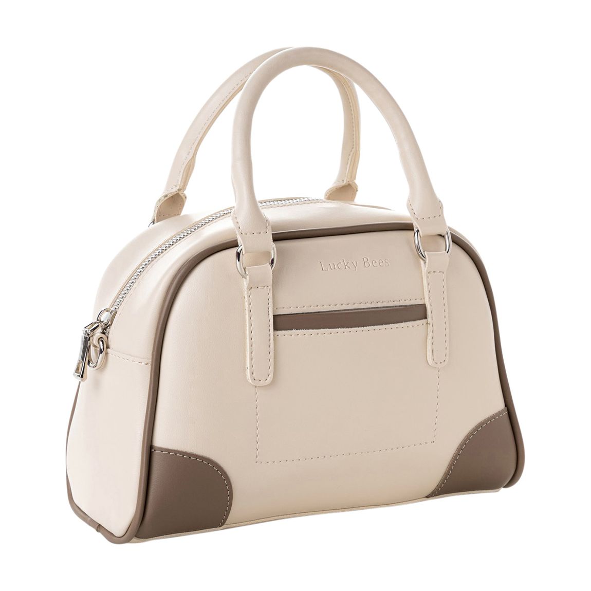 Cream & Mink Handbag main product photo