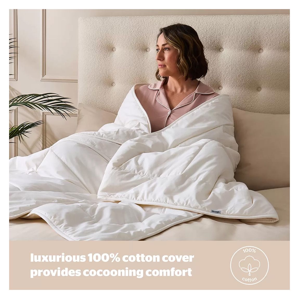 Silentnight Lightweight Wool Duvet, Double main product photo
