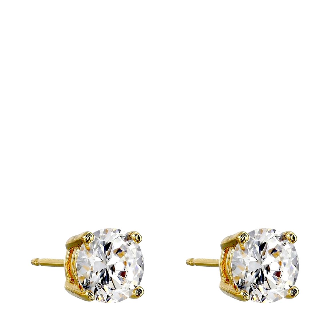 18K Gold 12.0 Carat Large Post Earrings main product photo