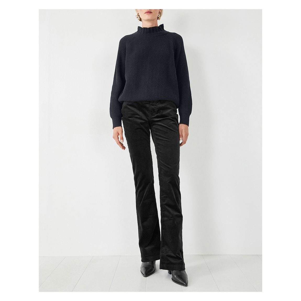 Black Sable Corduroy Trousers main product photo