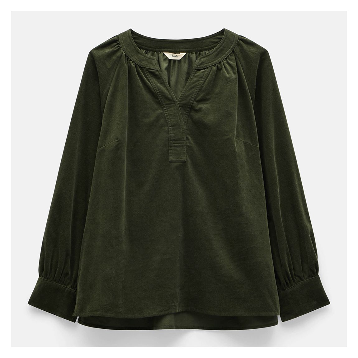 Forest Green Cayla Cord Top main product photo