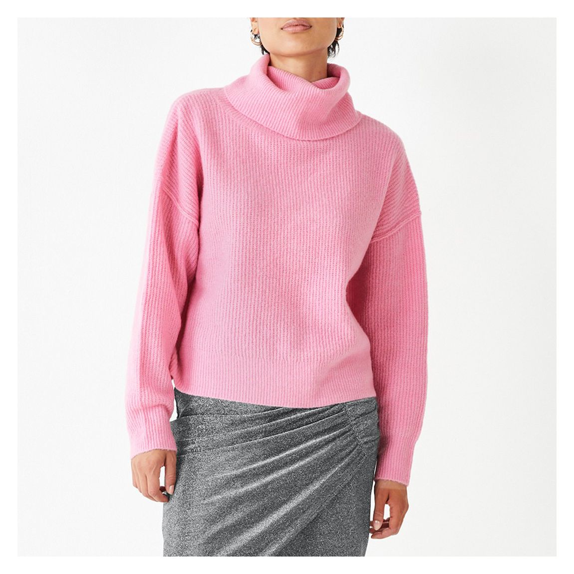Pink Meryll Wool Blend Jumper main product photo