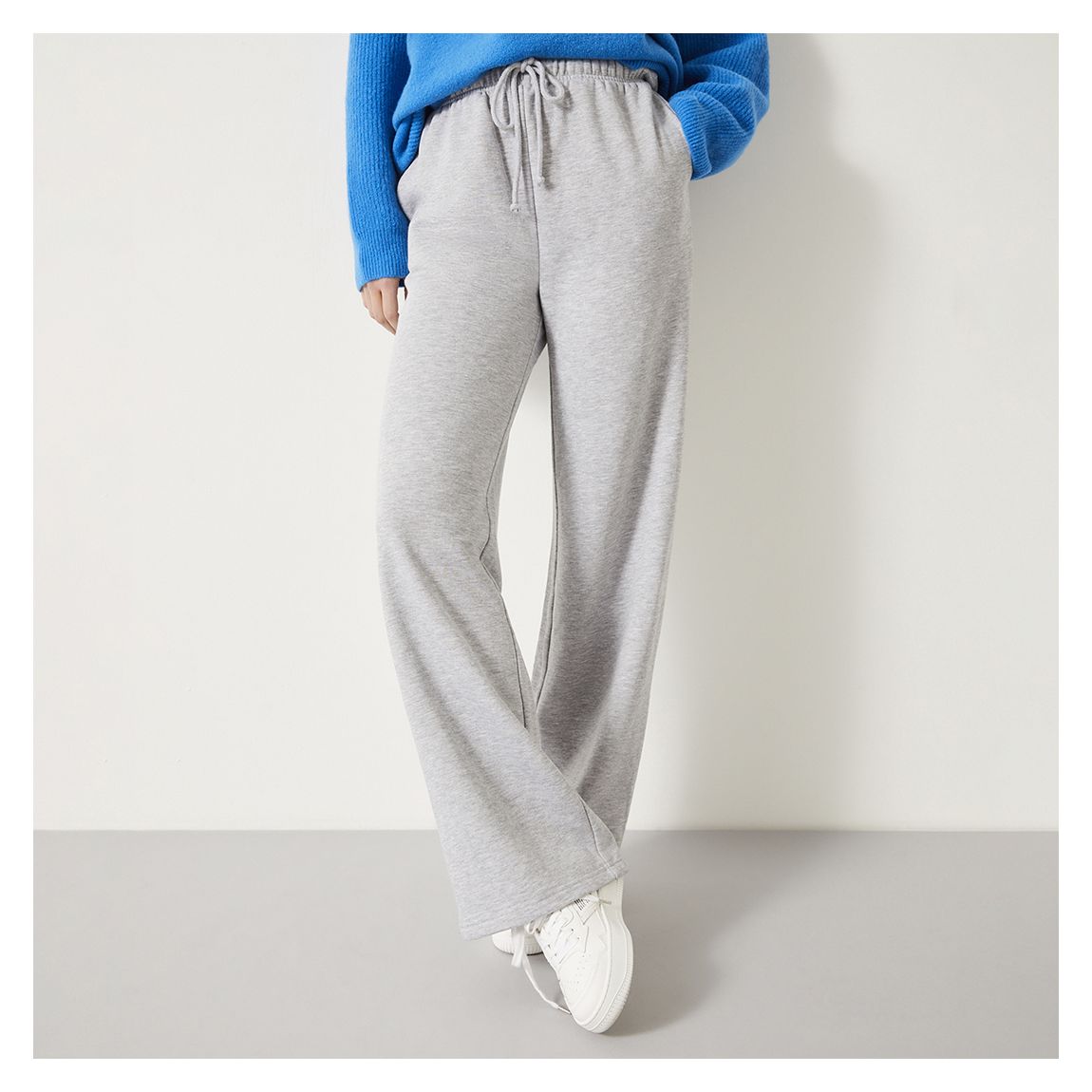 Grey Samara Relaxed Joggers main product photo