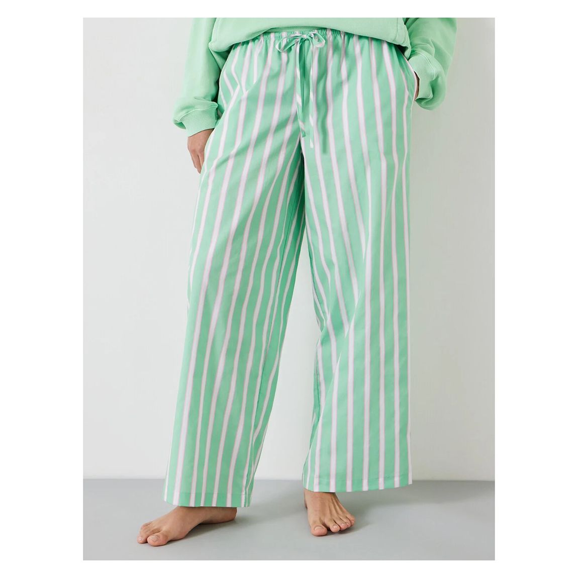 Green Adair Cotton Pyjama Trousers main product photo