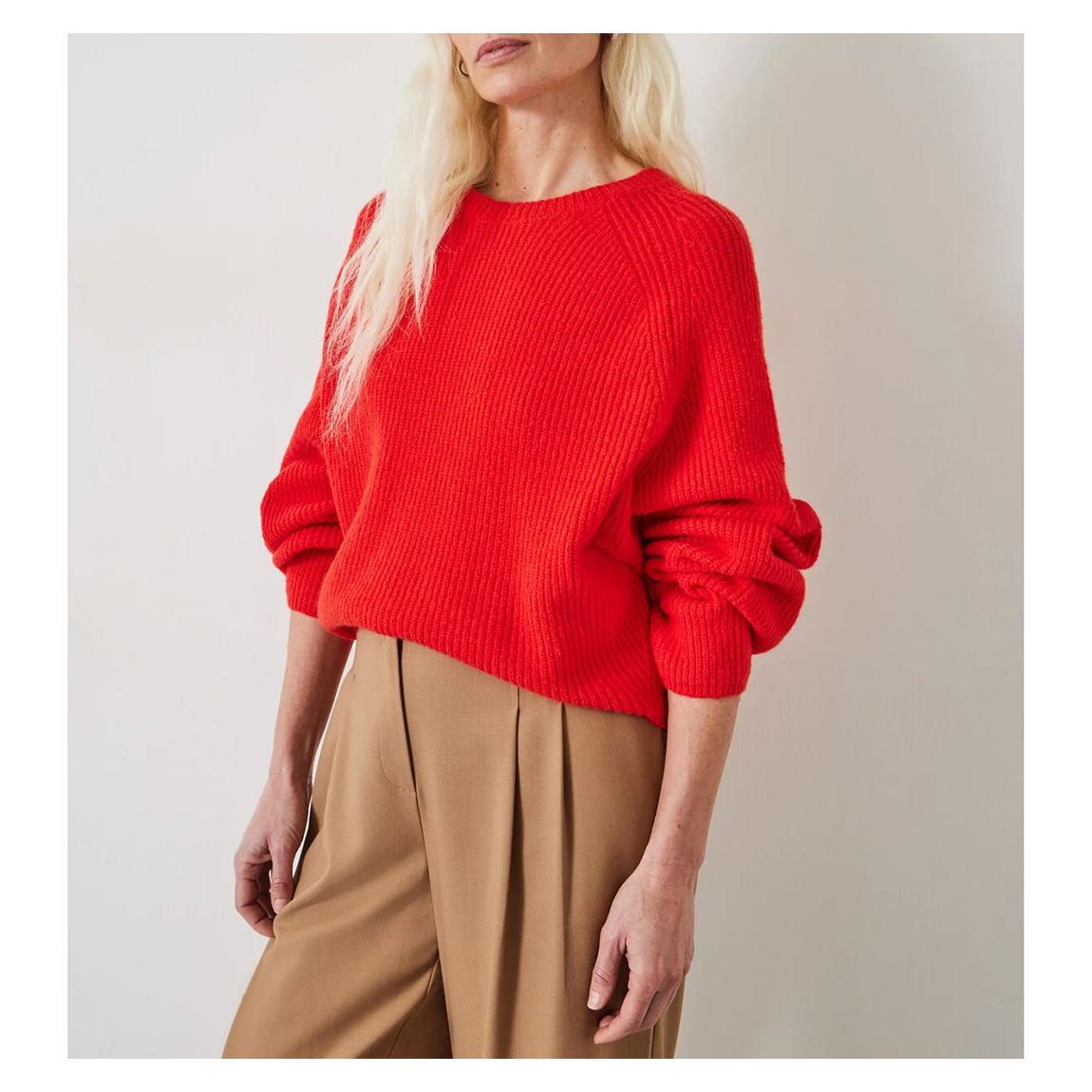 Red Tamar Wool Blend Jumper main product photo