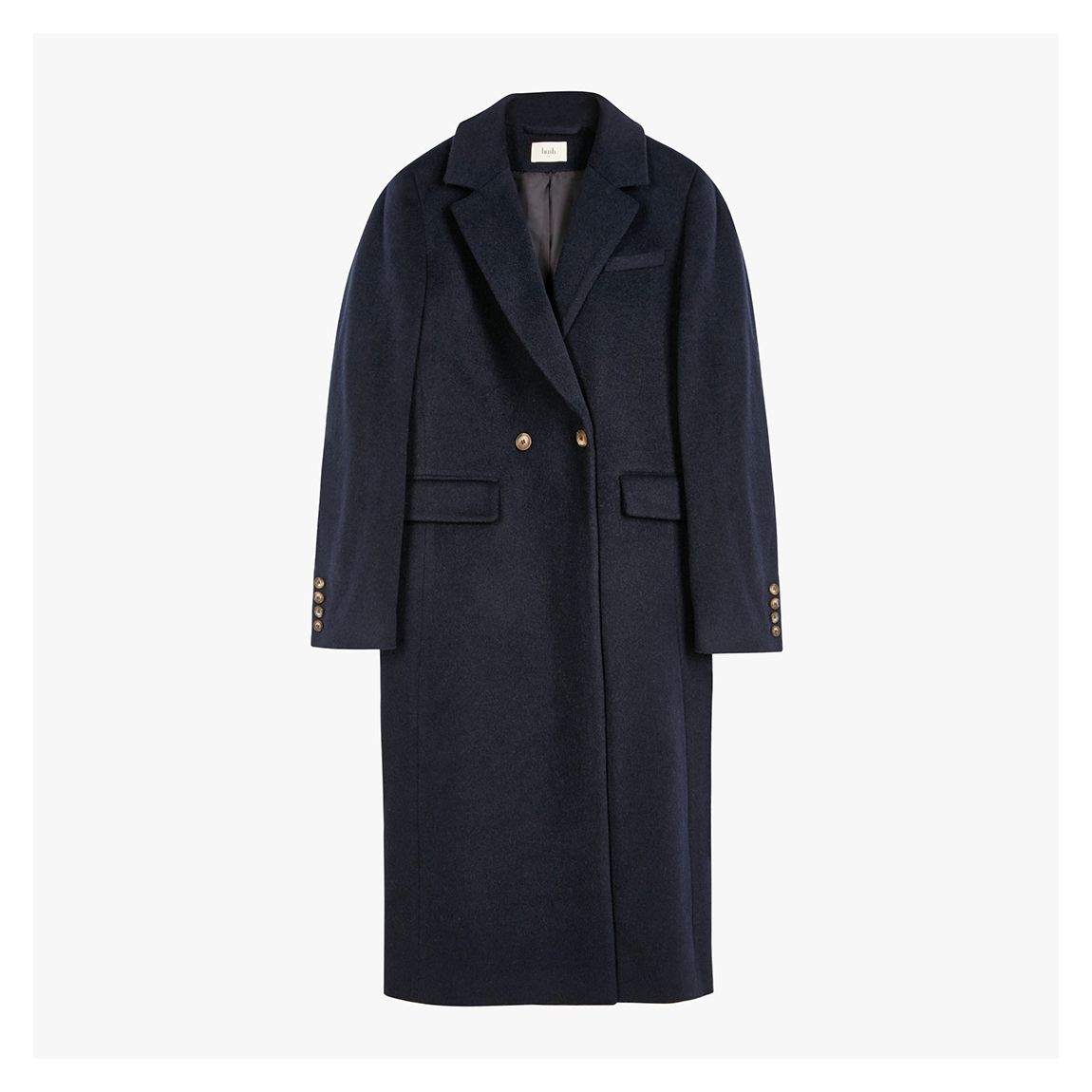 Navy Poppy Coat main product photo