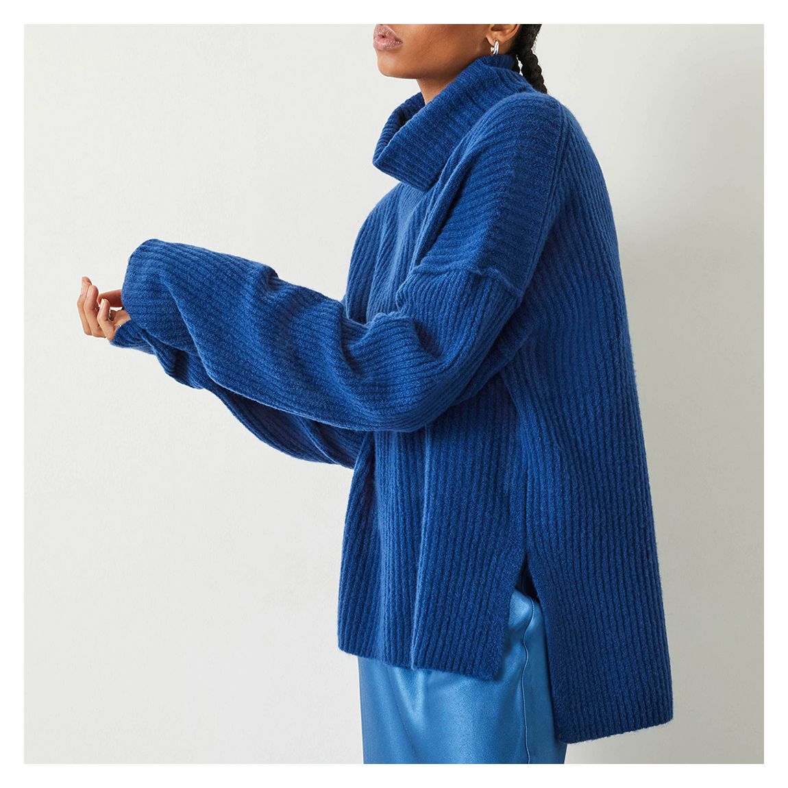 Blue Keily Wool Blend Jumper main product photo