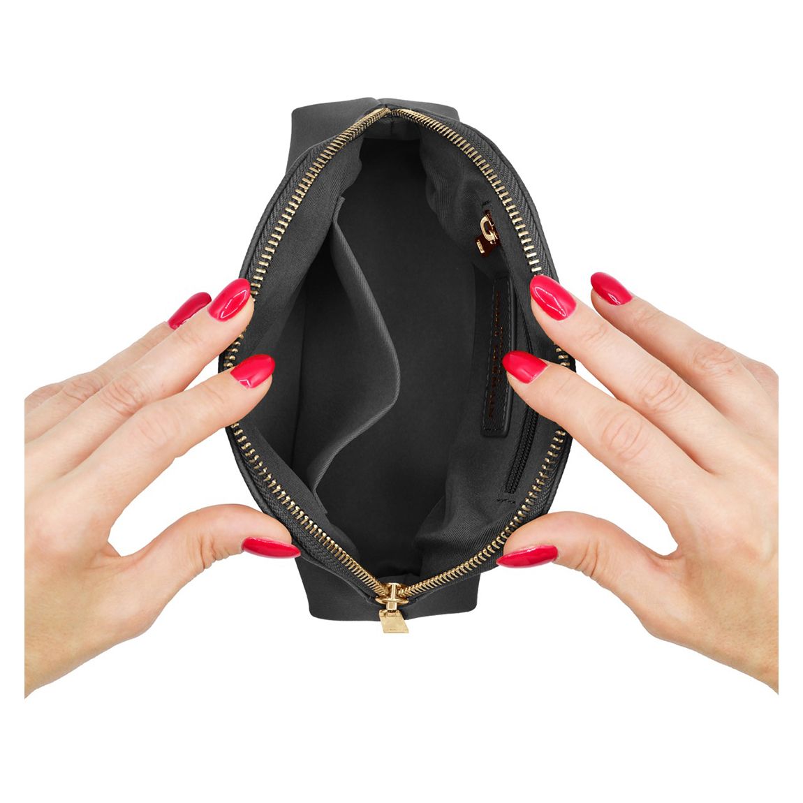 Black Small Toiletry Bag main product photo