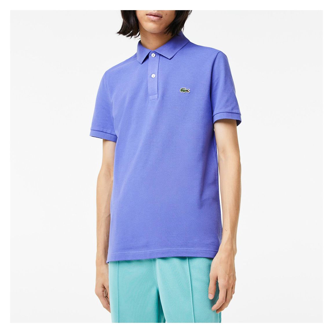 Purple Short Sleeve Polo Shirt main product photo