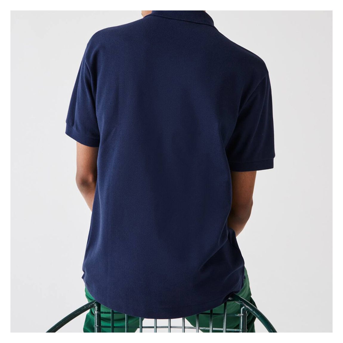 Navy Short Sleeve Polo Shirt main product photo