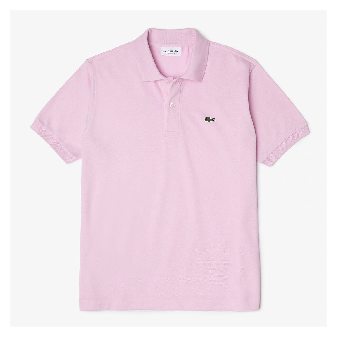 Pale Pink Short Sleeve Polo Shirt main product photo