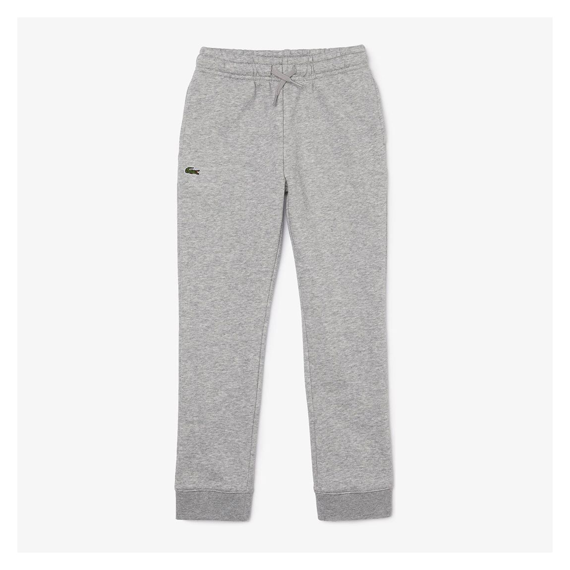 Kid Boy's Grey Drawstring Cotton Blend Joggers main product photo